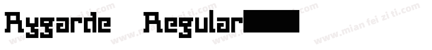 Rygarde Regular字体转换